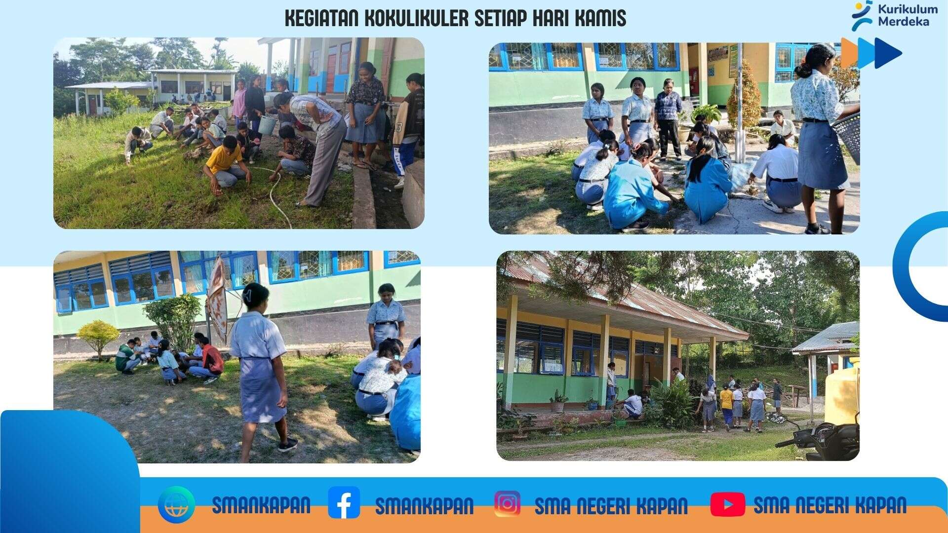 KEGIATAN KOKURIKULER SETIAP HARI KAMIS